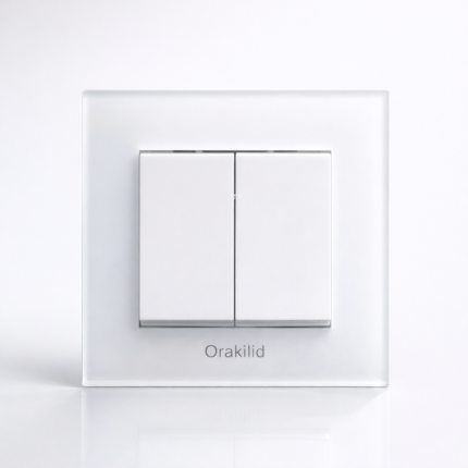 کلید دو پل ونوس SS سفید