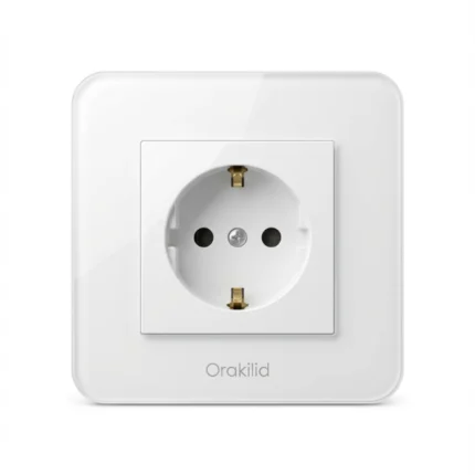 پریز برق ارت‌دار ونوس CS سفید